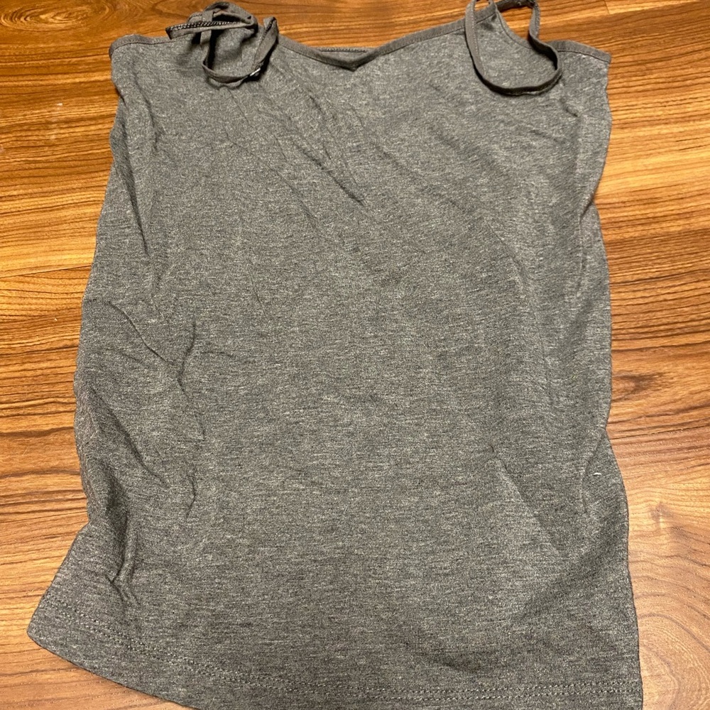 dark gray cami